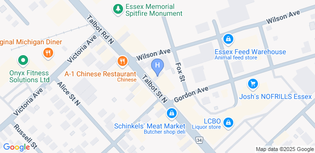 Map to Honey Badger Muay Thai